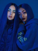 Striking Look—SciFi Blue / Black